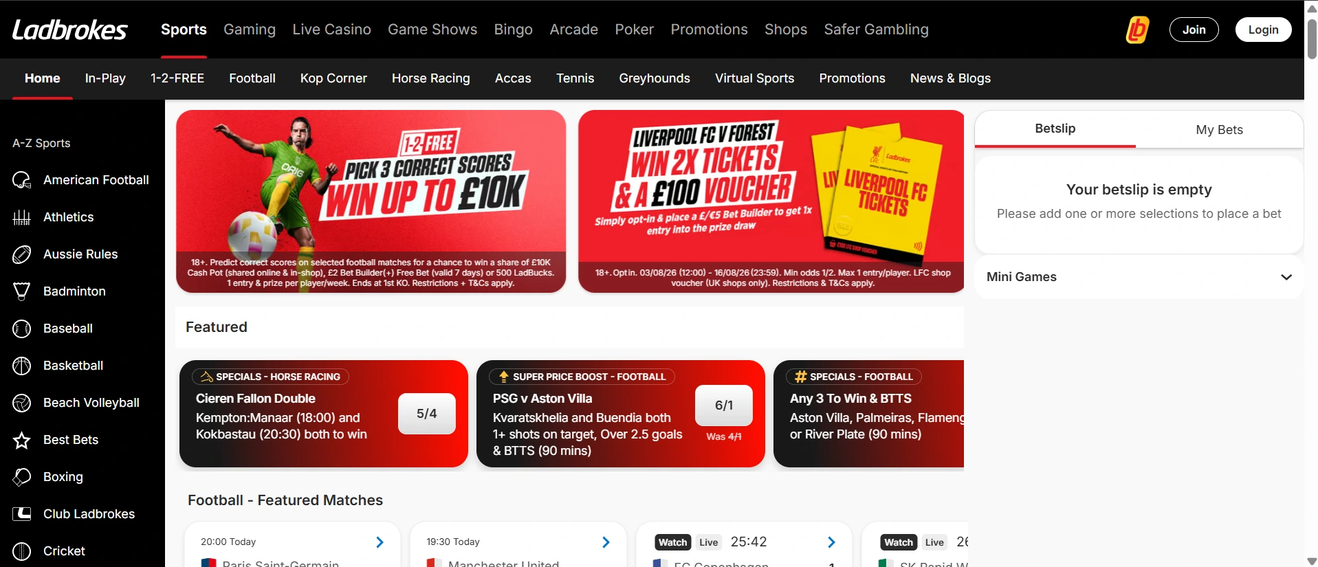 Ladbrokes nettivedonlyönti